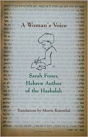 Woman's Voice by Sarah Foner: Book Cover