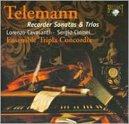 Telemann: Recorder Sonatas & Trios by Tripla Concordia: CD Cover