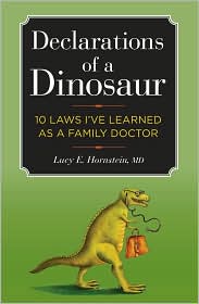 Declarations of a Dinosaur by Lucy Hornstein: Book Cover
