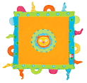 Product Image. Title: Busy Blankies - Lemon Lion