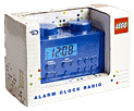Product Image. Title: LEGO Clock Radio Blue