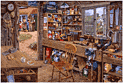 Product Image. Title: Dad's Shed 500 Piece Large Piece Format Puzzle