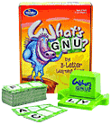 Product Image. Title: What's Gnu? 3 Letter Learning Game