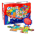 Product Image. Title: Map of the USA Floor Puzzle