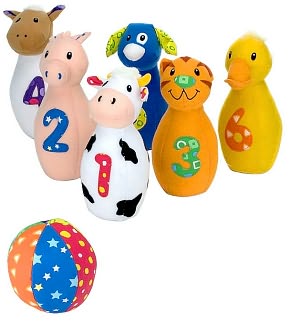 Baby Farm Friends Bowling by International Playthings: Product Image