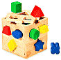 Product Image. Title: Shape Sorting Cube