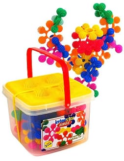 Interstar Rings - 24 Piece Bucket by Edushape: Product Image