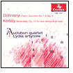 Dohnanyi: Piano Quintets Nos. 1 & 2 / Kod�ly: Serenade, Op. 12 by Audubon Quartet: CD Cover