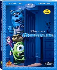 Monsters, Inc. with John Goodman: Blu-ray Cover