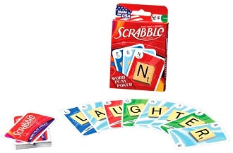Scrabble Card Game by Fundex: Product Image