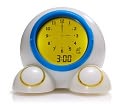 Product Image. Title: Teach Me Time! Talking Alarm Clock and Nightlight