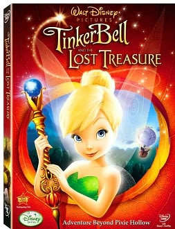 Tinker Bell and the Lost Treasure with Klay Hall: DVD Cover