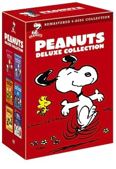 Peanuts Deluxe Collection - Barnes & Noble Exclusive with Charles M. Schulz: DVD Cover