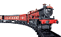 Product Image. Title: Harry Potter Hogwarts Express Battery Operated G Gauge Train Set