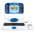 Product Image. Title: Toy Laptop Discovery Kids - Blue