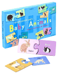 Product Image. Title: Mothers & Babies Puzzle Pairs: Baby Animals