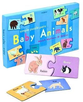 Mothers & Babies Puzzle Pairs: Baby Animals