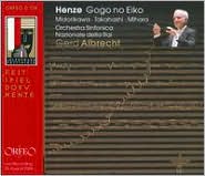Hans Werner Henze: Gogo no Eiko by Gerd Albrecht: CD Cover