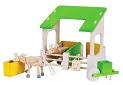 Product Image. Title: EverEarth Barn Play Set with Horses