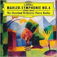 Mahler:  Symphony No. 4 by Pierre Boulez: CD Cover