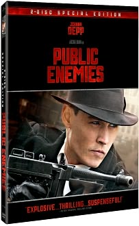 Public Enemies with Johnny Depp: DVD Cover