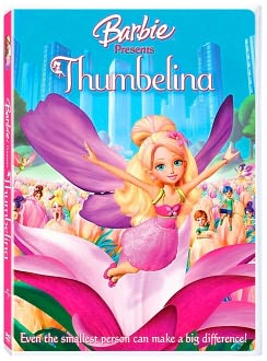 Barbie Presents - Thumbelina with Kelly Sheridan: DVD Cover