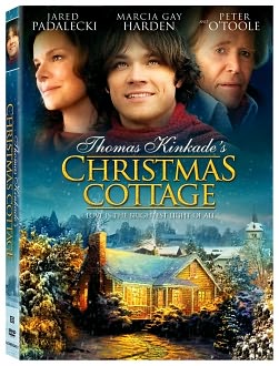 Thomas Kinkade's The Christmas Cottage with Jared Padalecki: DVD Cover
