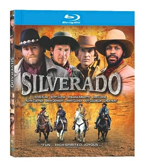 Silverado with Kevin Kline: Blu-ray Cover