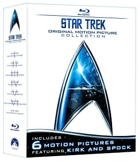 Star Trek - The Original Motion Picture Collection with William Shatner: Blu-ray Cover