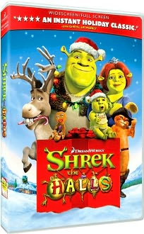 Shrek the Halls with Mike Myers: DVD Cover
