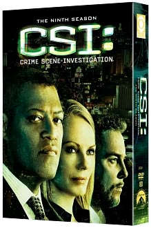 CSI - Crime Scene Investigation, Season 9 with Laurence Fishburne: DVD Cover