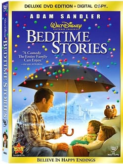 Bedtime Stories with Adam Sandler: DVD Cover