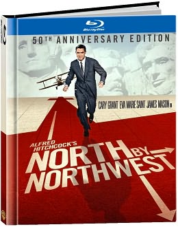 North by Northwest with Cary Grant: Blu-ray Cover
