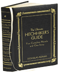 Book Cover Image. Title: Ultimate Hitchhiker's Guide Deluxe Edition (Barnes & Noble Leatherbound Classics), Author: by Douglas  Adams