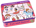 Product Image. Title: Fun & Dance Puzzle in Tin