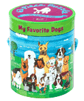Product Image. Title: My Favorite Dogs 63 Piece Puzzle