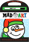Book Cover Image. Title: Merry Merry Mad Art, Author: by Salina  Yoon
