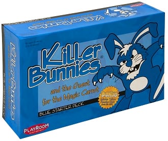 Killer Bunnies and the Quest for the Magic Carrot: Blue Starter by Playroom Entertainment: Product Image