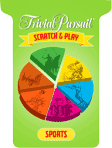 Book Cover Image. Title: TRIVIAL PURSUIT Scratch & Play Sports, Author: by Andrew  Brisman