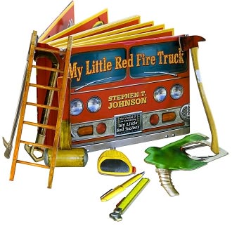 My Little Red Fire Truck by Stephen T. Johnson: Item Cover