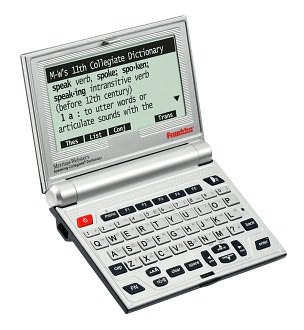 Speaking Merriam-Webster Collegiate Dictionary: Product Image