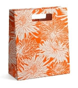 Product Image. Title: Orange Mums Gift Bag