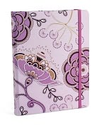 Product Image. Title: Crewel Embroidery Fabric Covered Journal