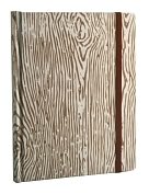 Product Image. Title: Drift Wood Fabric Covered Journal