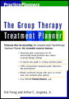 The Group Therapy Treatment Planner by Arthur E. Jongsma: Book Cover