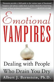 Emotional Vampires by Albert J. Bernstein: Book Cover