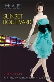 Sunset Boulevard (A-List by Zoey Dean: Book Cover