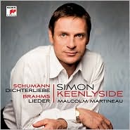 Schumann: Dichterliebe; Brahms: Lieder by Simon Keenlyside: CD Cover