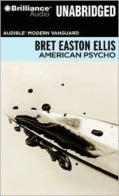 American Psycho by Bret Easton Ellis: Audiobook Cover