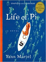 Life of Pi by Yann Martel: Audio Book Cover